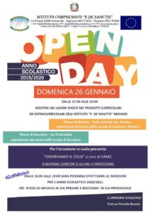 OPEN DAY IC Moiano2019- 2020